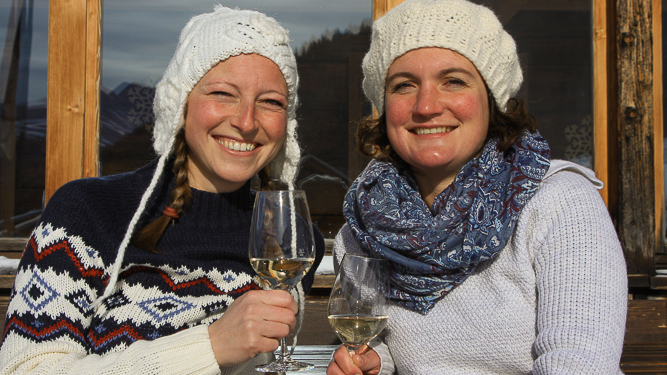 Sonja Nater-Balsiger und Claudia Rathgeb